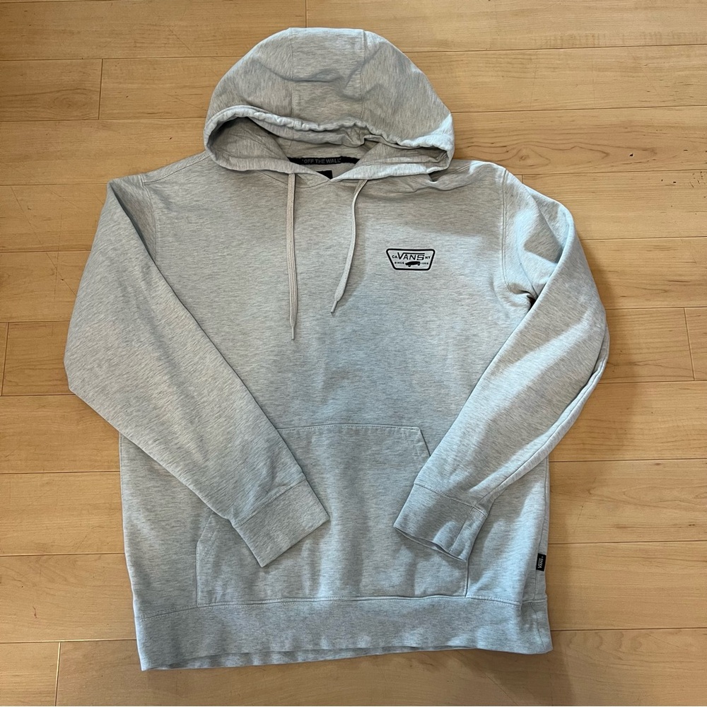 Vans Gray Hoodie for Men Medium